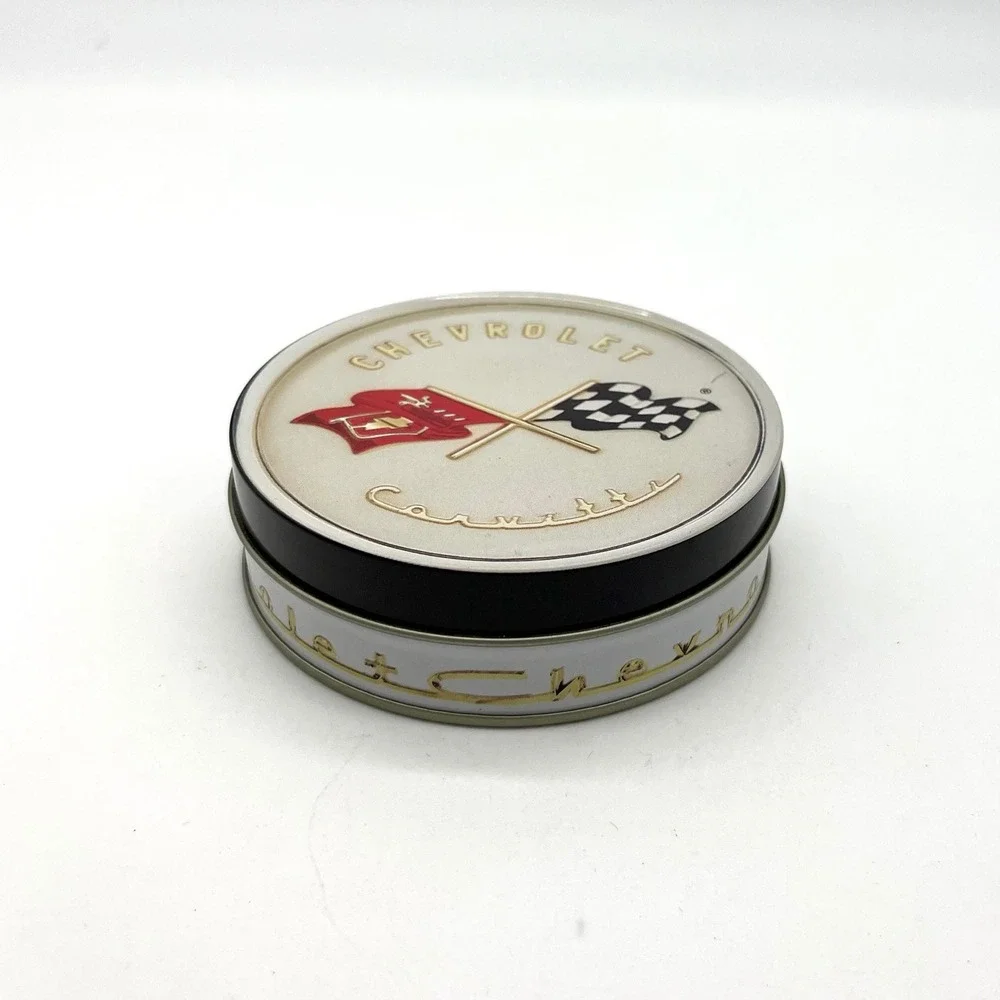 Chevrolet‎ Corvette Bel Air Coasters Set of 4 with Tin Case Car Theme